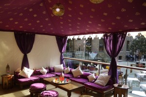Venue pic Tent interior at Cinnamon Kitchen, City of London