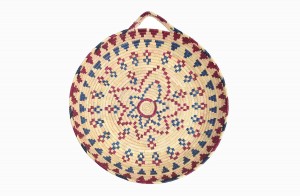 Moroccan straw platter SRTR109