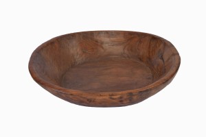 Hardwood bowl Ref 1 side