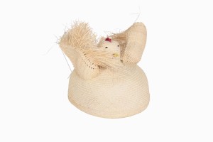Colombian straw chicken basket Ref 4