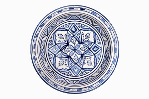 Safi blue and white platter Ref 3