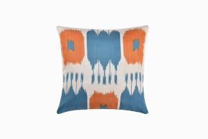 Silk ikat cushion square Ref 10