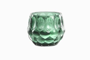 Swedish green glass votives Ref 2