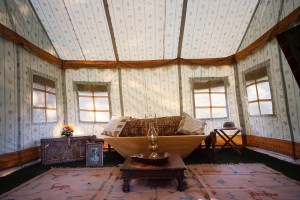 Tented camp Lilypond tent interior
