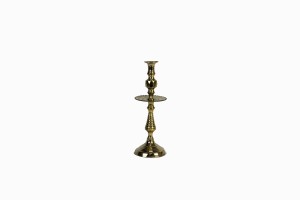 Vintage Moroccan brass candlestick VMC-6
