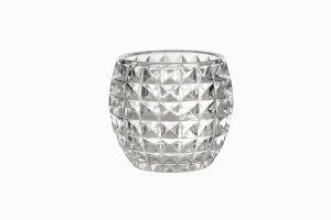 Swedish clear glass votive Ref 4