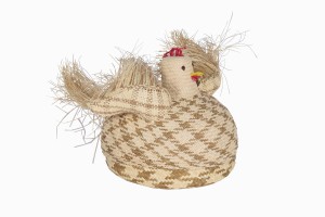 Colombian straw chicken basket Ref 6