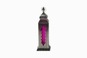  Istanbul Lantern Silver-Pink