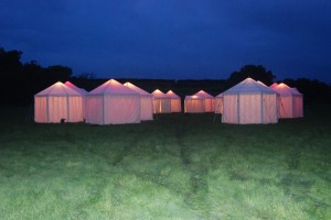 Tented camp Pavilions and Pergolas