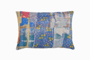 Kantha stitch cushion KAN 12