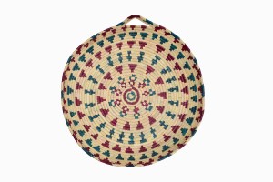 Moroccan straw platter SRTR103
