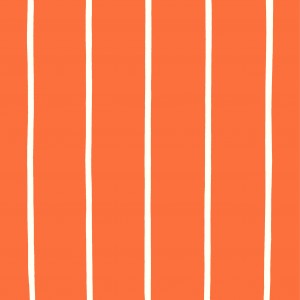Orange cream stripe