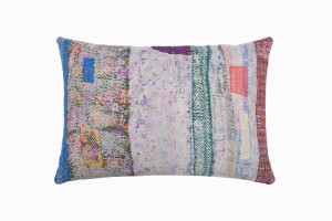 Kantha stitch cushion KAN 14