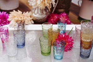 Styling shot rental glassware