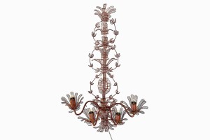 Copper sconce