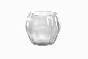 Swedish clear glass votive Ref 3