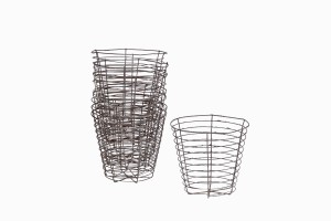 Set of 8 wire strawberry  baskets