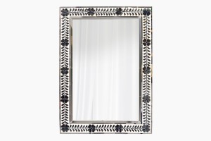 Rajasthani inlaid mirror large ref 4