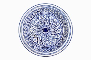 Safi Blue and white platter Ref 2