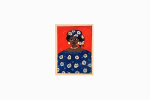 Senegalese glass painting Ref 31