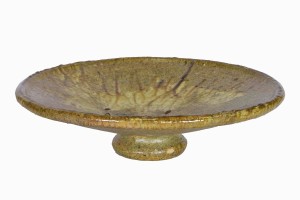 Zagora big plate ochre Ref 1