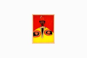 Senegalese glass painting Ref 22