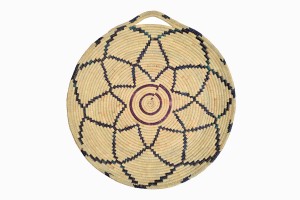 Moroccan straw platter SRTR108