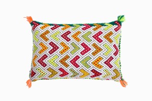 Moroccan embroidered cushion Ref 3