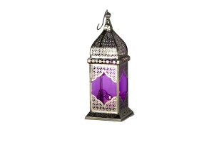 Jaipur Lantern Silver-Purple