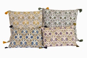 Deoli block print cushions