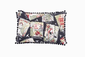 European destination cushion Ref 3