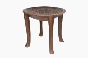 An African beaded table
