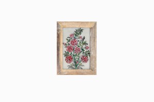 Indian glass painting of some carnations (small)