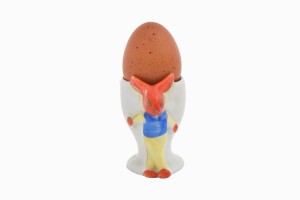 Vintage egg cup bunny rabbit