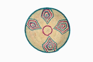 Moroccan straw platter SRTR101