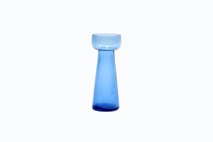 Blue hyacinth vase