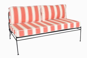 Gunmetal Palm Springs sofa