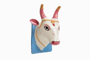 Hand painted Holy cow (wall mounted)