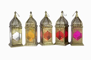 Jaipur lanterns brass
