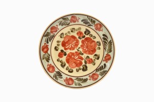 Vintage Romanian plate Ref 1