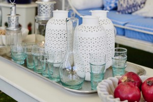 Styling shot Beldi glass