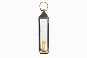 Large floor lantern brass