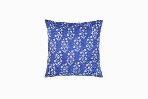 Indian flower lapis cushion