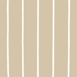 Taupe and cream stripe wall