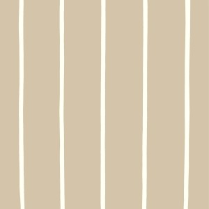 Taupe and cream stripe wall