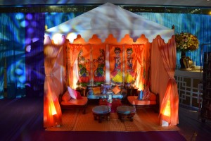 2.8m Pergola with Bollywood panel walls