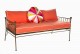 Palm Springs daybed gold without canopy