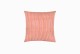 Orange pinstripe cushion