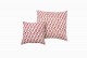 Hand block carnation cushions