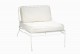 Palm Springs chair white, with full back cushions